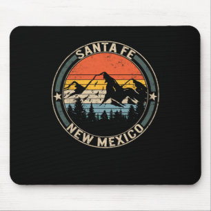 Santa Fe New Mexico Skifahren Snowboarden Wandern  Mousepad