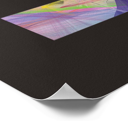 SANTA FE, NEW MEXICO SKYLINE BB - POSTER (Ecke)