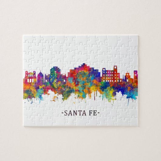 Santa Fe New Mexico Skyline Puzzle (Horizontal)