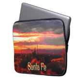 Santa Fe New Mexico Sun Set Laptopschutzhülle (Vorderseite Links)