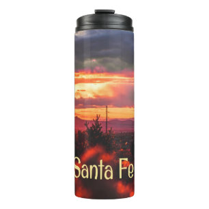 Santa Fe New Mexico Sun Set Thermosbecher