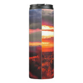 Santa Fe New Mexico Sun Set Thermosbecher (Rückseite)