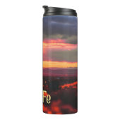 Santa Fe New Mexico Sun Set Thermosbecher (Nach rechts gedreht)
