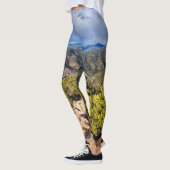 Santa Fe New Mexico Zia Himmel Komfortabel Leggings (Links)