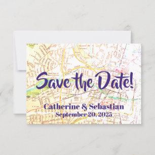 Santa Fe, NM historische Karte