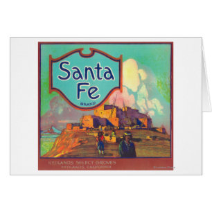 Santa Fe orange LabelRedlands, CA