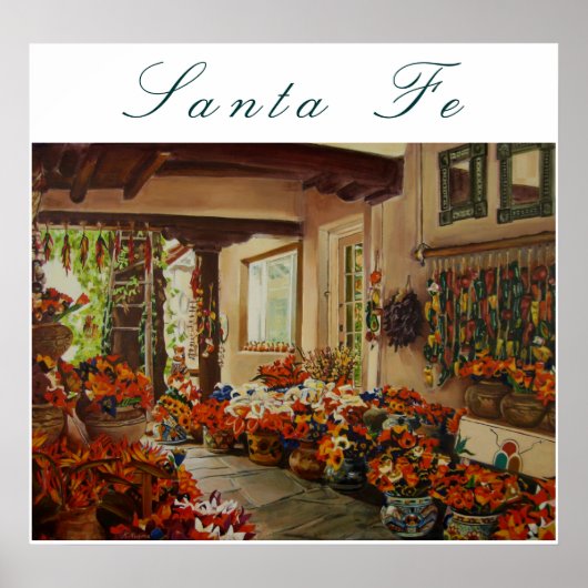 Santa Fe Poster (Vorne)