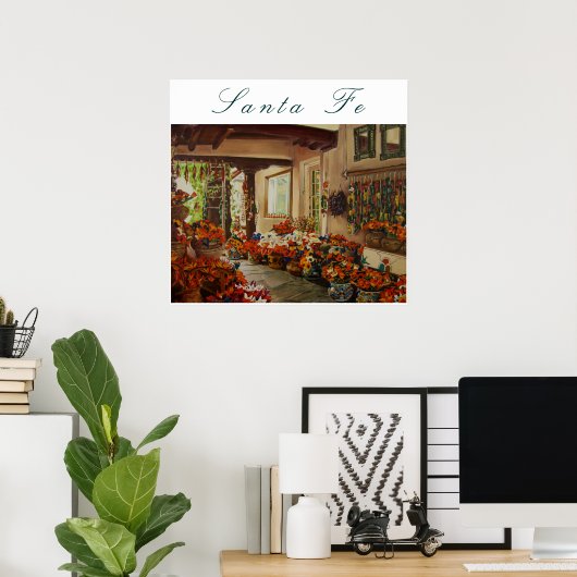 Santa Fe Poster (Heimbüro)
