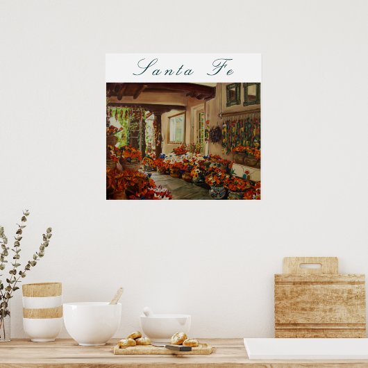 Santa Fe Poster (Küche)