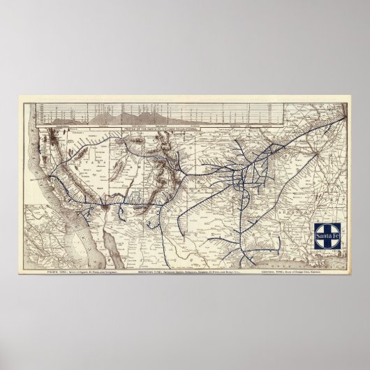 Santa Fe Poster (Vorne)