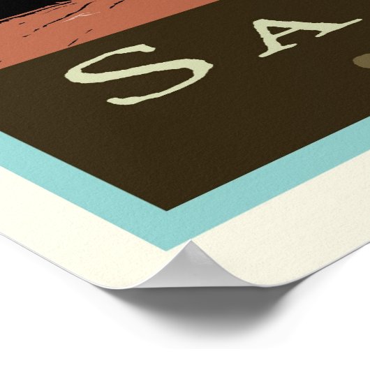 Santa Fe Poster (Ecke)