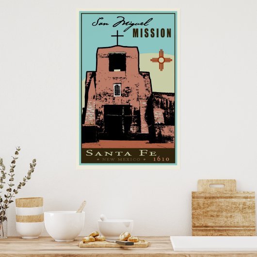 Santa Fe Poster (Küche)