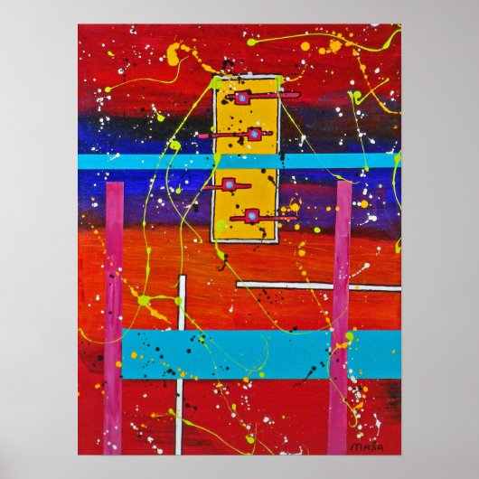 Santa Fe Poster (Vorne)