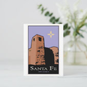 Santa Fe Postkarte (Stehend Vorderseite)