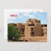 Santa Fe Postkarte (Vorne/Hinten)