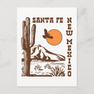 Santa Fe Postkarte