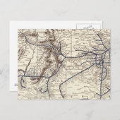 Santa Fe Postkarte (Vorne/Hinten)