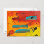 Santa Fe Postkarte (Vorne/Hinten)