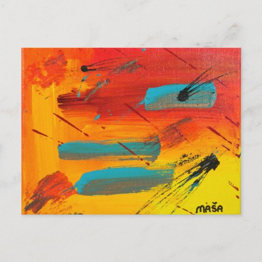 Santa Fe Postkarte (Vorderseite)