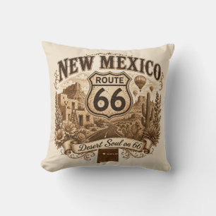 Santa Fe Route 66 Americana Akzent Kissen