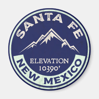Santa Fe Ski New Mexico Skigebiet Magnet