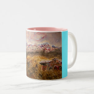 Santa Fe Snow Zweifarbige Tasse