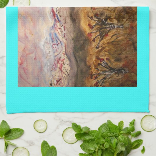 Santa fe Snowart Handtuch (Gefaltet)