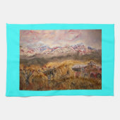 Santa fe Snowart Handtuch (Horizontal)