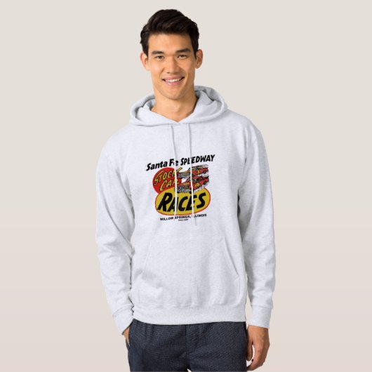 Santa Fe Speedway, Willow Springs, IL 1953-1995 Hoodie (Vorne ganz)
