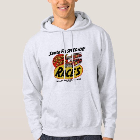 Santa Fe Speedway, Willow Springs, IL 1953-1995 Hoodie (Vorderseite)