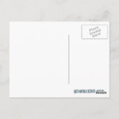 Santa Fe Train Postkarte (Rückseite)