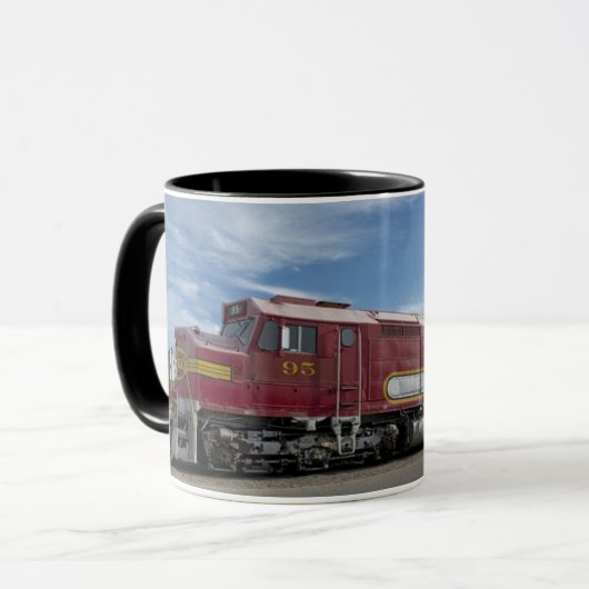 Santa Fe Train Tasse (Vorderseite Links)