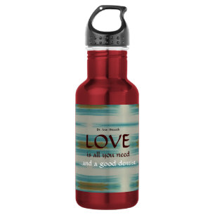 Santa Fe Türkis Zahnarztpersonal Wasserflasche