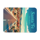 Santa Fe USA Magnet (Horizontal)