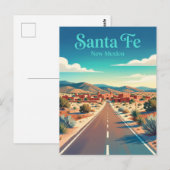Santa Fe USA Postkarte (Vorne/Hinten)