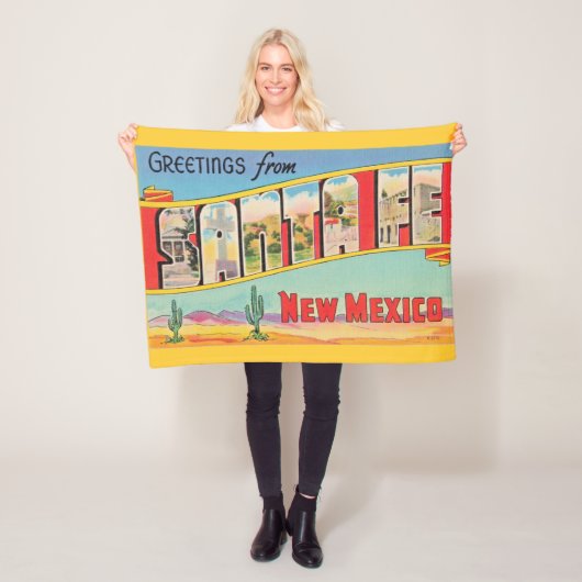 Santa Fe Vintag Fleecedecke (Beispiel)