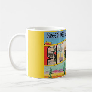Santa Fe Vintag Greeting Kaffeetasse