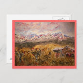 Santa Fe Weltfrieden Postkarte (Vorne/Hinten)