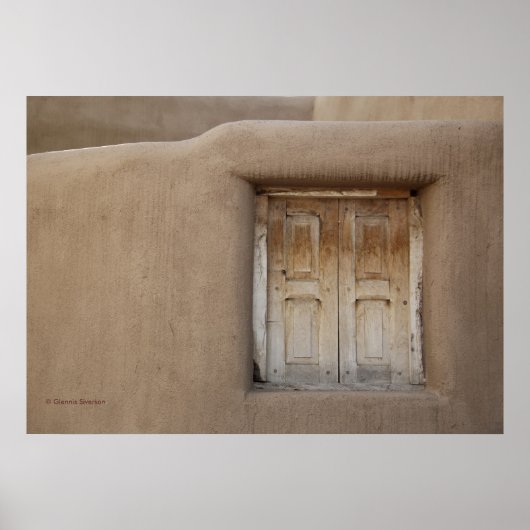 Santa Fe Window Poster (Vorne)