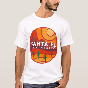 Santa Fe Wüste in die Berge T-Shirt