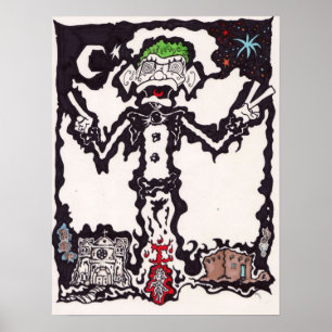 Santa fe zozobra poster