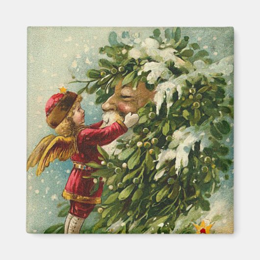 Santa & Fee Magnet - Kleine Geschenk (Vorne)