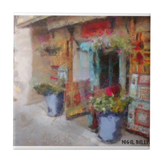 Santa- Feeingang Fliese (Vorderseite)