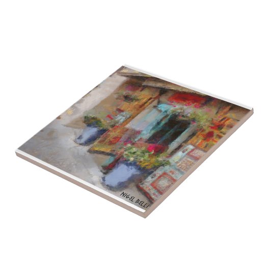 Santa- Feeingang Fliese (Seite)