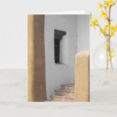 Santa- Feeingang Karte (Gelbe Blume)