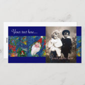 SANTA FEIERTAGSKARTE (Vorne/Hinten)