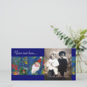 SANTA FEIERTAGSKARTE (Stehend Vorderseite)