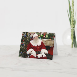 Santa Feiertagskarte