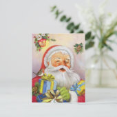 Santa Feiertagskarte (Stehend Vorderseite)