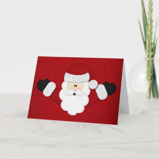 Santa Feiertagskarte